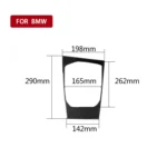 Car Carbon Fiber Gear Position Decorative Sticker for BMW 3 Series G20/G28/325Li/330d/335 2019-2020, Left Drive - Image 2