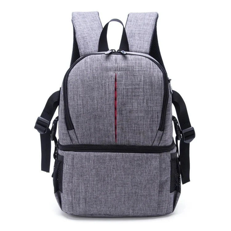 DAC1721R_1.webp Multi-functional Waterproof Nylon Shoulder Backpack Padded Shockproof Camera Case Bag for Nikon Canon DSLR Cameras - Image 2
