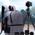 Multi-functional Waterproof Nylon Shoulder Backpack Padded Shockproof Camera Case Bag for Nikon Canon DSLR Cameras - Image 14