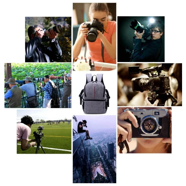 DAC1721R_14.webp Multi-functional Waterproof Nylon Shoulder Backpack Padded Shockproof Camera Case Bag for Nikon Canon DSLR Cameras - Image 15