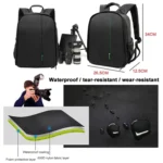 INDEPMAN DL-B012 Portable Outdoor Sports Backpack Camera Bag for GoPro, SJCAM, Nikon, Canon, Xiaomi Xiaoyi YI, Size: 27.5 * 12.5 * 34 cm - Image 3