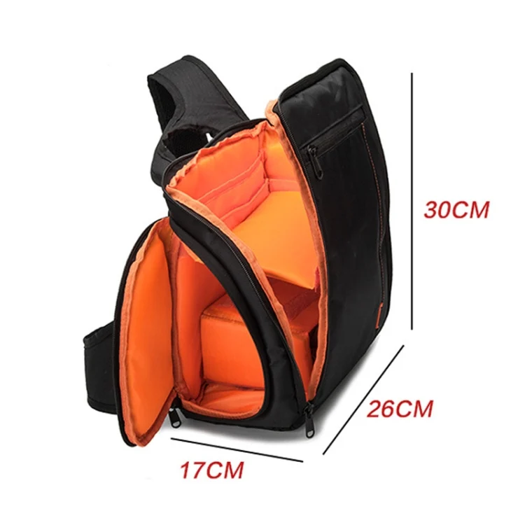 DCA0180G_3.webp DL-B011 Scratch-proof Outdoor Sports Sling Shoulder Bag Chest Pack Micro Single Camera Bag - Image 4