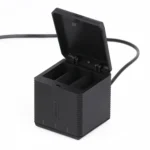 RUIGPRO USB Triple Batteries Housing Charger Box with Cable & Indicator Light for GoPro HERO9 Black / HERO10 Black - Image 3