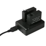BC-AZ16 Digital Camera USB Dual Batteries Charger for Xiaomi Xiaoyi II 4K - Image 5