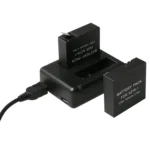 BC-AZ16 Digital Camera USB Dual Batteries Charger for Xiaomi Xiaoyi II 4K - Image 6