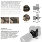 Aputure DEC LensRegain Wireless Remote Follow Focus Lens Adapter for MFT Camera, 0.75X Focal Reducer Adapter - Image 12