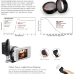 Aputure DEC LensRegain Wireless Remote Follow Focus Lens Adapter for MFT Camera, 0.75X Focal Reducer Adapter - Image 14