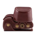 Full Body Camera PU Leather Case Bag with Strap for Sony A6000 / A6300 / Nex 6 - Image 2