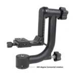 YELANGU Horizontal 360 Degree Gimbal Tripod Head for Home DV and SLR Cameras - Image 3