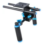 YELANGU YLG0102A-A01 Dual Handle Shoulder Mount Support Kit DSLR Rig
