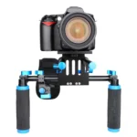 YELANGU YLG0102A-A01 Dual Handle Shoulder Mount Support Kit DSLR Rig - Image 12