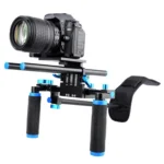 YELANGU YLG0102A-A01 Dual Handle Shoulder Mount Support Kit DSLR Rig - Image 9