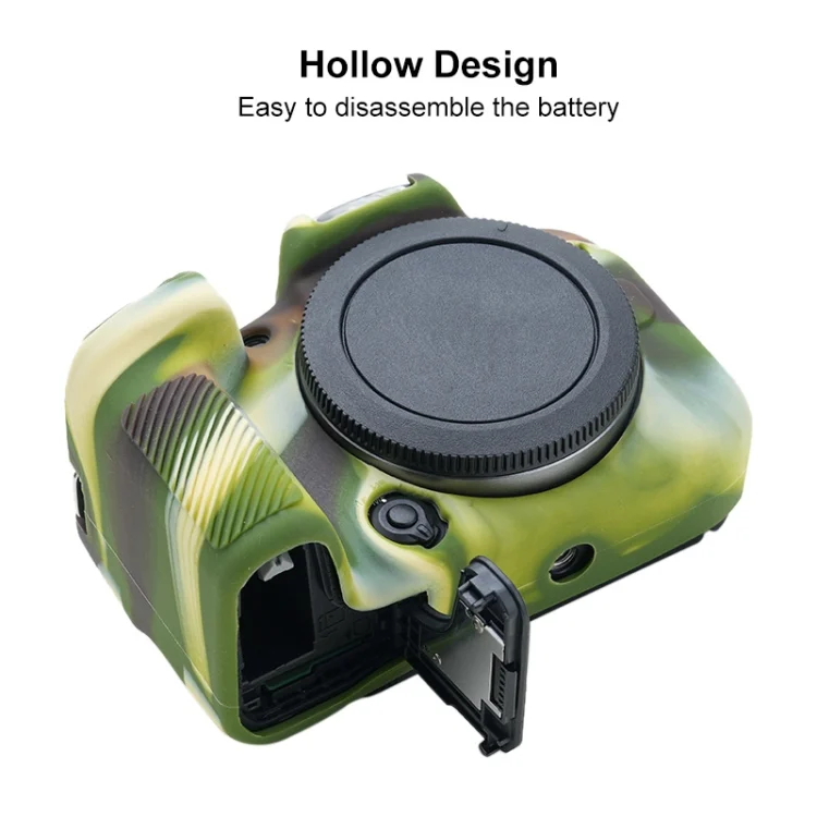 DCA0541A_6.webp For Canon EOS R10 Soft Silicone Protective Case - Image 7
