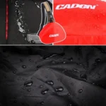 CADEN Triangle Shape Tscope Sling Shoulder Cross Digital Camera Bags Case Soft Bag with Rain Cover for Canon Nikon Sony K1, Size: 36*31*15cm - Image 9