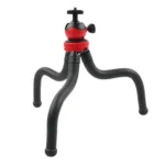 Mini Octopus Flexible Tripod Holder with Phone Clamp for iPhone, Galaxy, Huawei, GoPro, Insta360, DJI and Other Action Cameras - Image 2