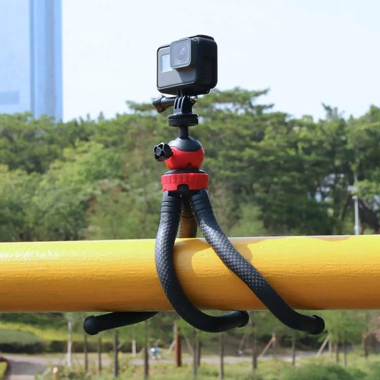 DCA0572_8.webp Mini Octopus Flexible Tripod Holder with Phone Clamp for iPhone, Galaxy, Huawei, GoPro, Insta360, DJI and Other Action Cameras - Image 9