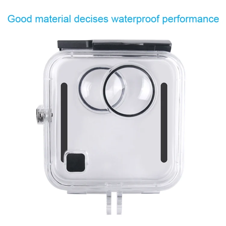 DCA0595_3.webp 40m Waterproof Housing Protective Case  for GoPro Fusion, with Buckle Basic Mount & Screw & Wrench - Image 4