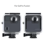 40m Waterproof Housing Protective Case  for GoPro Fusion, with Buckle Basic Mount & Screw & Wrench - Image 7