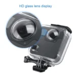40m Waterproof Housing Protective Case  for GoPro Fusion, with Buckle Basic Mount & Screw & Wrench - Image 9