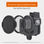 Housing Shell CNC Aluminum Alloy Protective Cage with Insurance Frame & 52mm UV Lens for GoPro HERO7 Black /6 /5 - Image 3