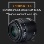 YONGNUO YN50MM F1.4C F1.4 Lens Large Aperture Auto Focus Lens for Canon - Image 7