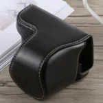 Full Body Camera PU Leather Case Bag with Strap for Sony A5100 - Image 2