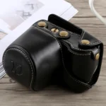 Full Body Camera PU Leather Case Bag with Strap for Sony A5100 - Image 4