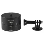 360 Degree Auto Rotation 60 Minutes Time Lapse Stabilizer Tripod Head Adapter for GoPro - Image 4