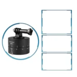 360 Degree Auto Rotation 60 Minutes Time Lapse Stabilizer Tripod Head Adapter for GoPro - Image 6