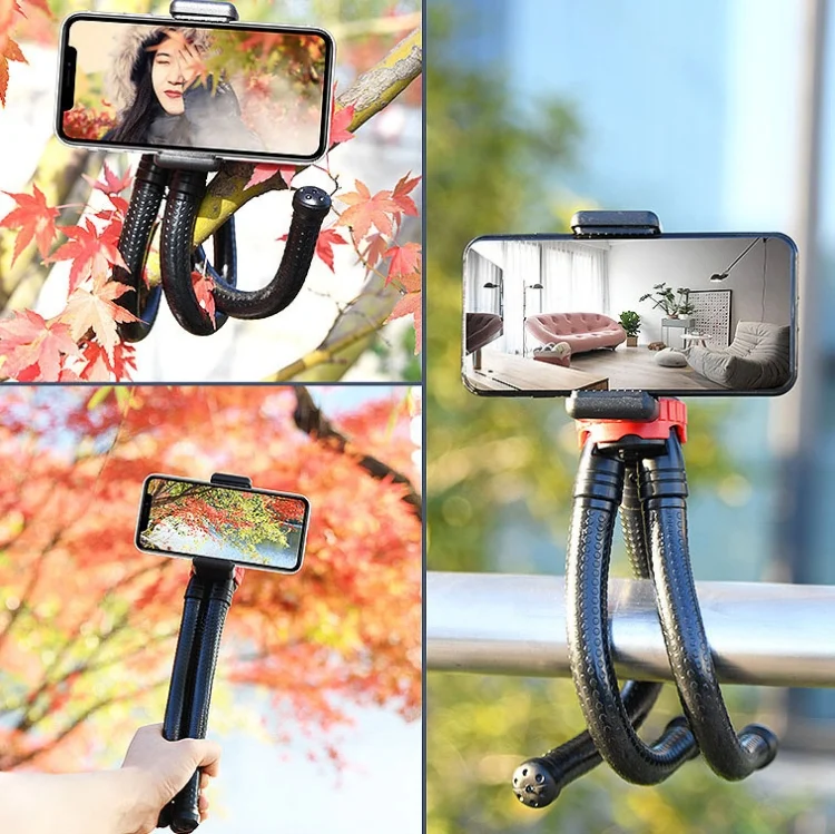 DCA0695_10.webp MZ305 Mini Octopus Flexible Tripod Holder with Ball Head for SLR Cameras, GoPro HERO10 Black / HERO9 Black / HERO8 Black /7 /6 /5 /5 Session /4 Session /4 /3+ /3 /2 /1, DJI Osmo Action, Xiaoyi and Other Action Cameras, Cellphone, Size:30cmx5cm - Image 11