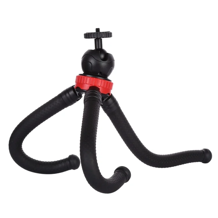 DCA0695_2.webp MZ305 Mini Octopus Flexible Tripod Holder with Ball Head for SLR Cameras, GoPro HERO10 Black / HERO9 Black / HERO8 Black /7 /6 /5 /5 Session /4 Session /4 /3+ /3 /2 /1, DJI Osmo Action, Xiaoyi and Other Action Cameras, Cellphone, Size:30cmx5cm - Image 3