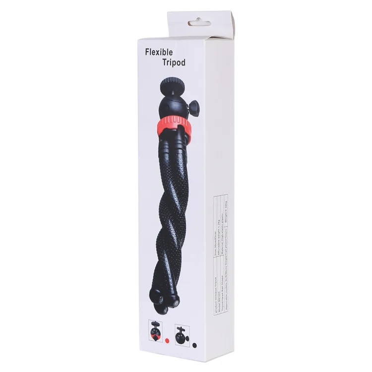 DCA0695_6.webp MZ305 Mini Octopus Flexible Tripod Holder with Ball Head for SLR Cameras, GoPro HERO10 Black / HERO9 Black / HERO8 Black /7 /6 /5 /5 Session /4 Session /4 /3+ /3 /2 /1, DJI Osmo Action, Xiaoyi and Other Action Cameras, Cellphone, Size:30cmx5cm - Image 7