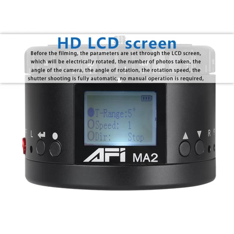 DCA0707B_5.webp MA2 360 Degree Rotation Delayed Star Photography LCD Camera Mount for SLR & Digital Cameras with Time-lapse Photography - Image 6