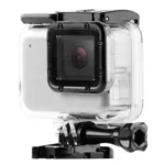 GP452 Waterproof Case + Touch Back Cover for GoPro HERO7 White / Silver - Image 2