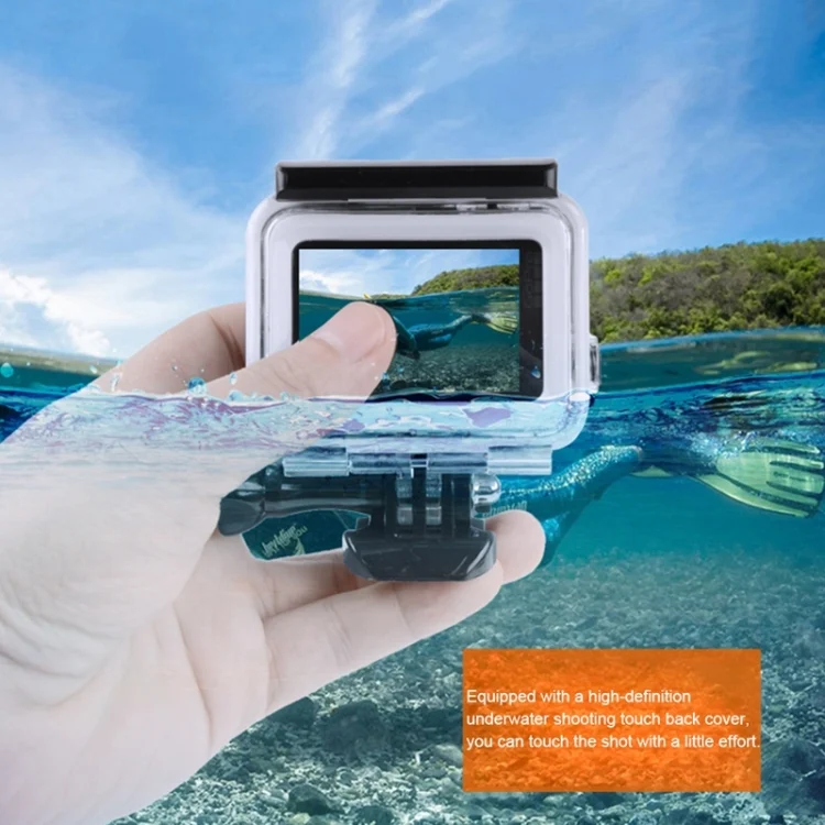 DCA0718_13.webp GP452 Waterproof Case + Touch Back Cover for GoPro HERO7 White / Silver - Image 14