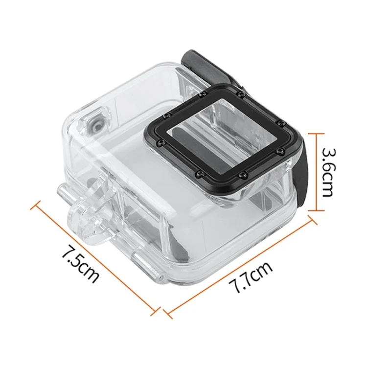 DCA0718_5.webp GP452 Waterproof Case + Touch Back Cover for GoPro HERO7 White / Silver - Image 6