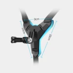 Helmet Belt Mount + Border Frame Mount Protective Cage for GoPro HERO7 Black /6 /5 - Image 4