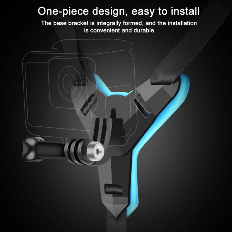 DCA0737_8.webp Helmet Belt Mount + Border Frame Mount Protective Cage for GoPro HERO7 Black /6 /5 - Image 9
