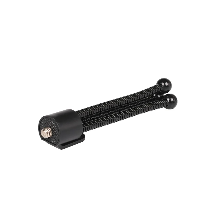 DCA0744_2.webp Mini Metal Desktop Tripod Mount with UNC1/4 screw interface, Max Load: 0.6kg - Image 3