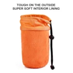 SLR Camera Lens Bag Micro Single Lens Bag Lens Inner Bile Bag Waterproof Protective Case Plus Velvet Thickening, Diameter: 10cm, Height: 18cm - Image 4