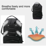 DL-B016 Portable Waterproof Scratch-proof Outdoor Sports Sling Shoulder Bag Camera Bag - Image 7