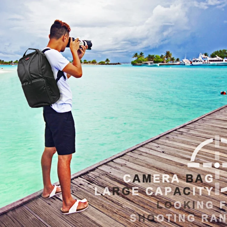 DCA0781G_8.webp DL-B016 Portable Waterproof Scratch-proof Outdoor Sports Sling Shoulder Bag Camera Bag - Image 9