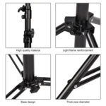 3m Height Professional Photography Metal Lighting Stand Spring Buffer Holder for Studio Flash Light - Image 4