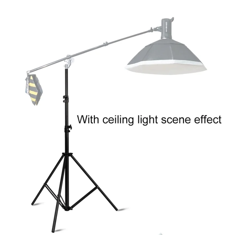 DCA0806_7.webp 3m Height Professional Photography Metal Lighting Stand Spring Buffer Holder for Studio Flash Light - Image 8