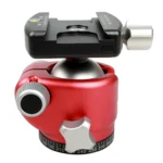 FITTEST X4 Low Center of Gravity High Locking Force Panoramic Ball Head with Quick Release Plate for DSLR & Digital Cameras, Load Max 10kg(Red) - Image 2