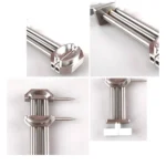 ZXGJ0002 Double-sided Lens Thread Screw Stainless Steel Repair Shaper Tool for Tripod Quick Release Plate / Camera Lens - Image 4