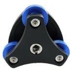 DLEV-3838 Precision Bubble Level Leveling Base Tripod Head Plate with 3/8 inch Screw & 3 Adjustment Dials for Tripod Mount - Image 2