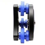 DLEV-3838 Precision Bubble Level Leveling Base Tripod Head Plate with 3/8 inch Screw & 3 Adjustment Dials for Tripod Mount - Image 4