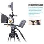 YELANGU C6 Camera Video Cage Stabilizer for Sony A6000 / A6300 / A6500 / A6400 - Image 11