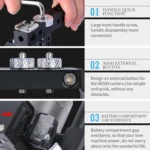 YELANGU C6 Camera Video Cage Stabilizer for Sony A6000 / A6300 / A6500 / A6400 - Image 12